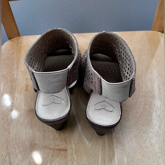 Madeline Open Toe Sling Back Booties 8M - Picture 5 of 14